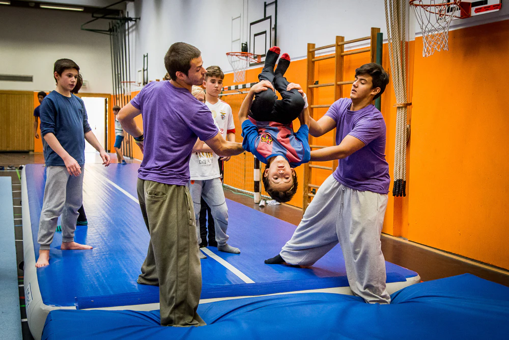  — © Foto: Parkour Regensburg e.V. / Viktor Rauch. 