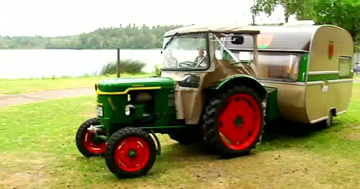 Traktor-Camper erfüllt sich großen Traum | TVA