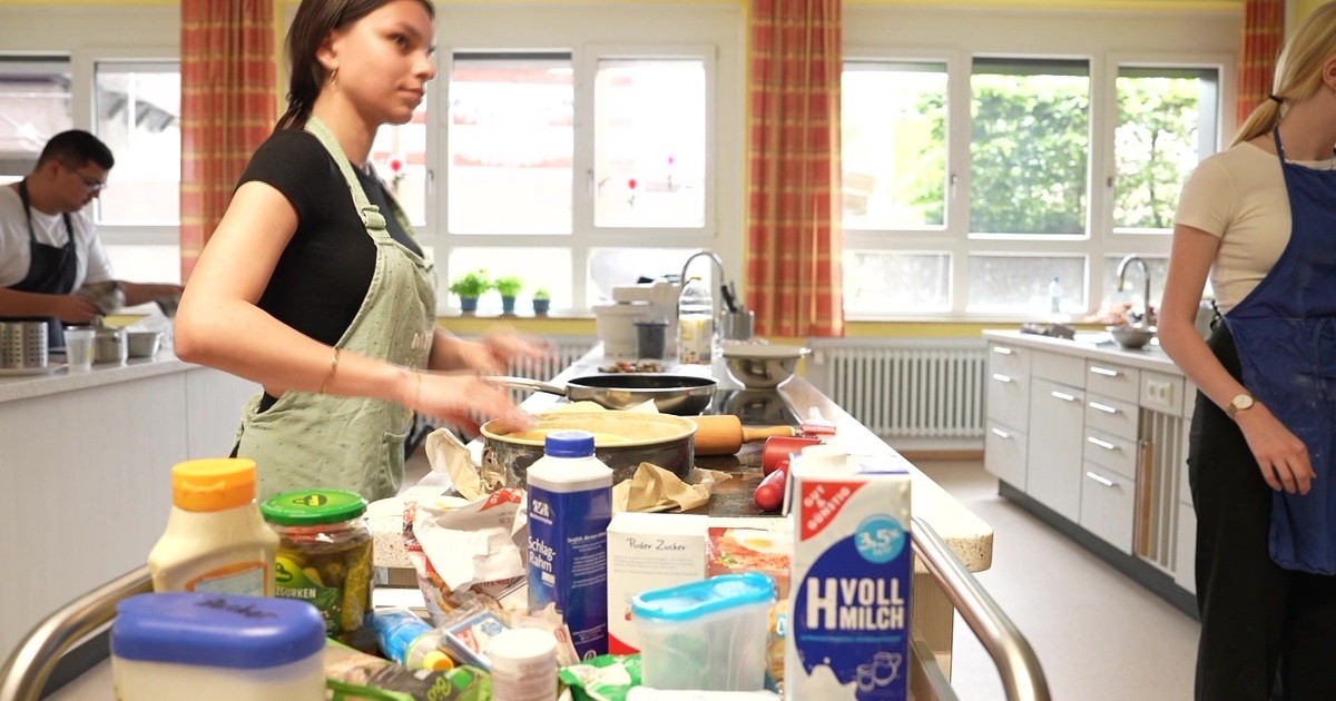 Mittelschule Abensberg: Abschlussprüfung im Kochen