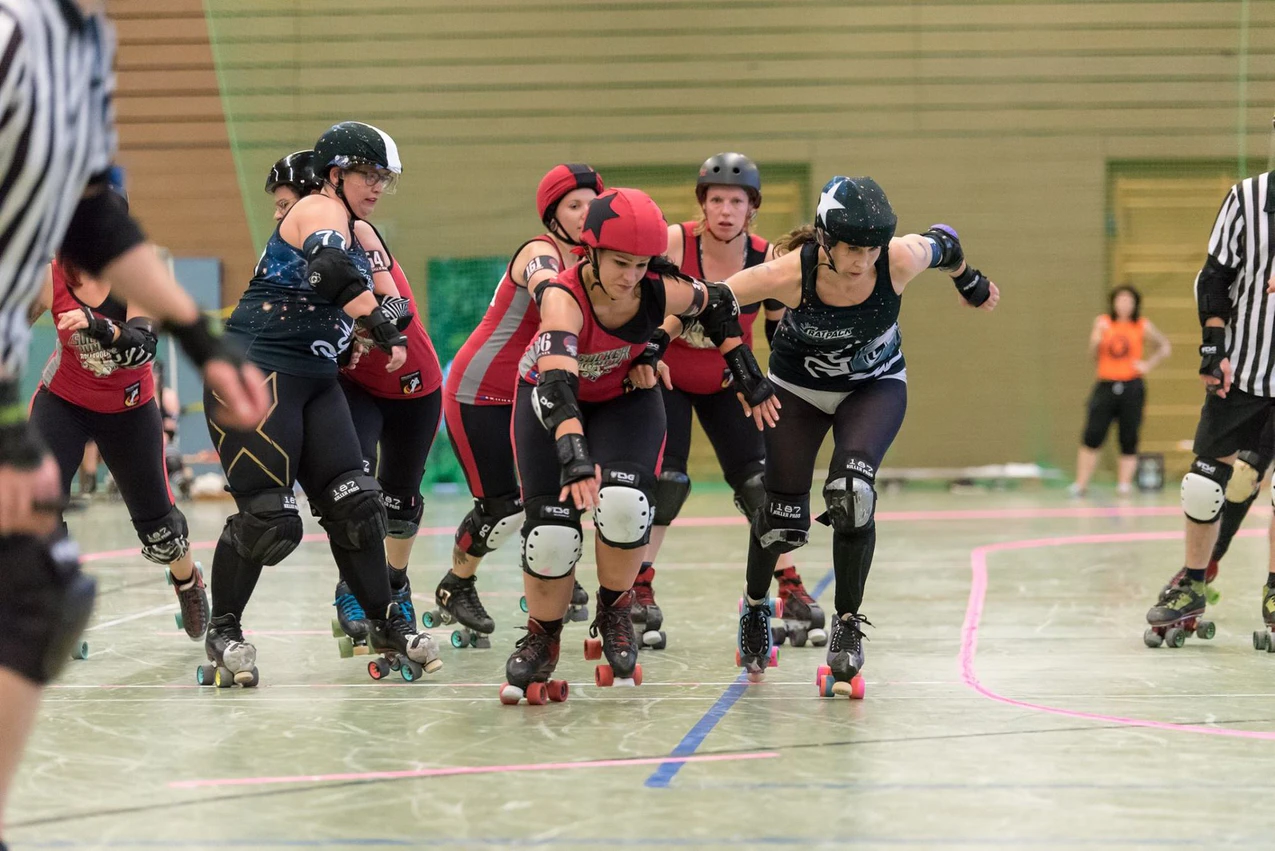 Regensburg: Bayerische Meisterschaften im Roller Derby