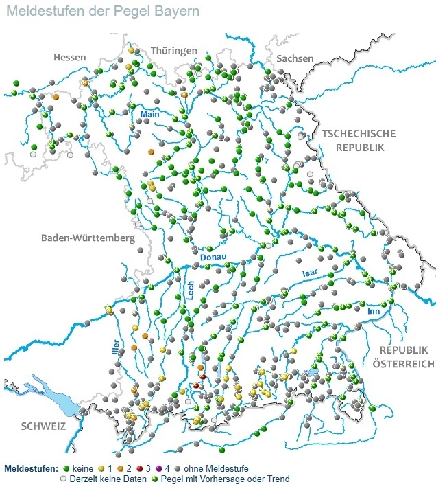 — © Hochwassernachrichtendienst Bayern