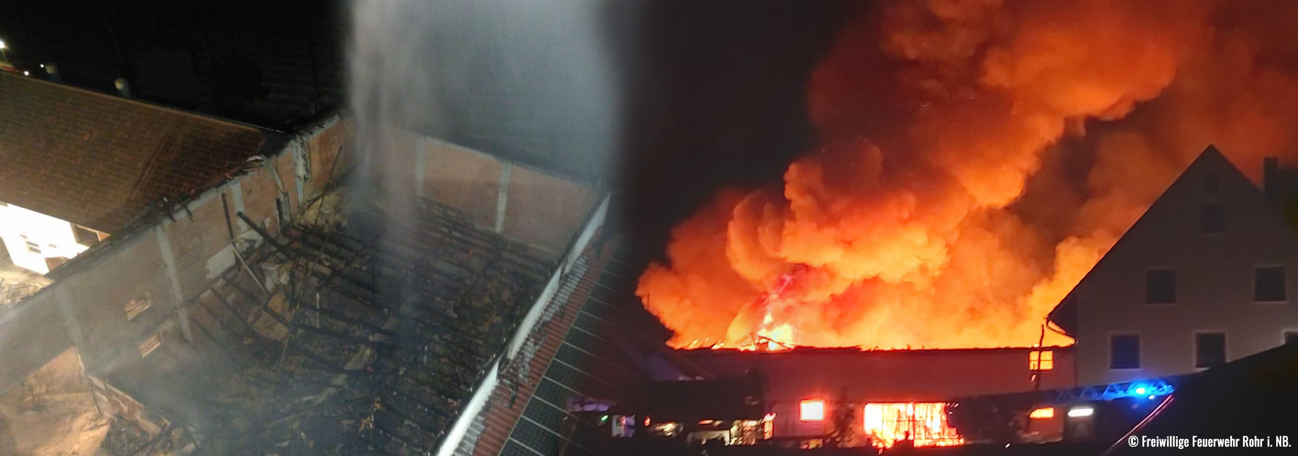 Rohr In Niederbayern Eine Million Euro Schaden Nach Brand Auf Bauernhof Tva