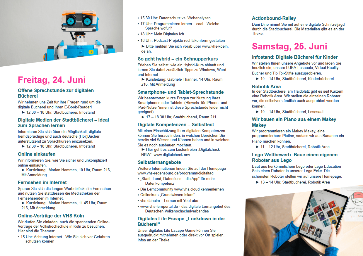 © Stadtbücherei/Screenshot